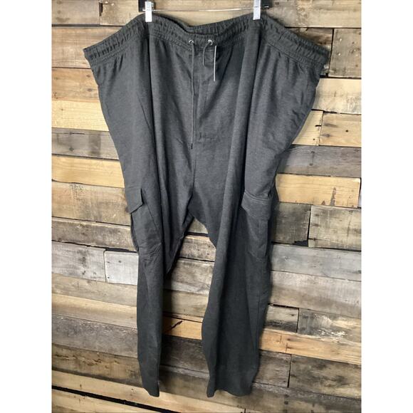 Big Dude Gray Cargo Sweatpants Size 8XL - Picture 1 of 6